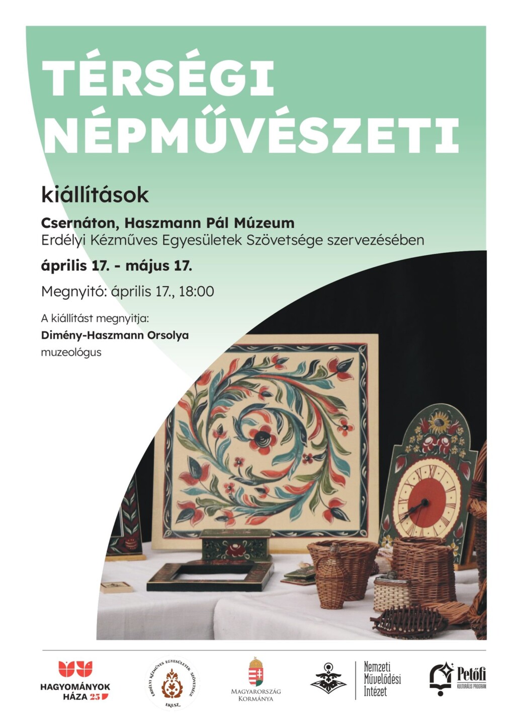 Népművészeti kiállítás Csernátonban