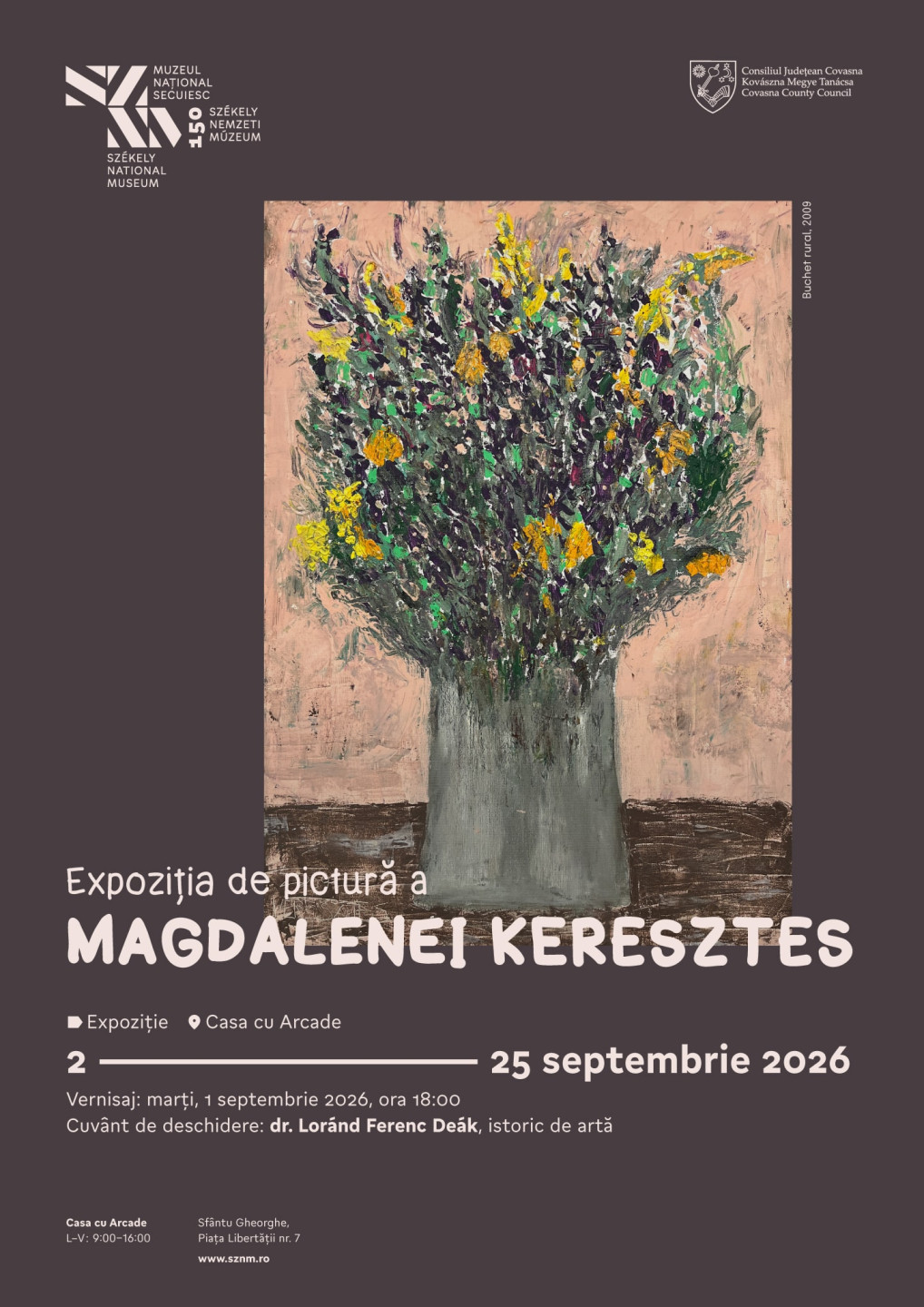 Expoziția de pictură a Magdalenei Keresztes